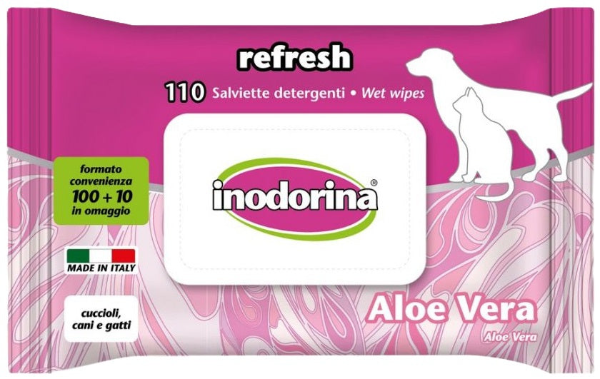 IN Vlažne maramice Refresh Aloe Vera 110 kom
