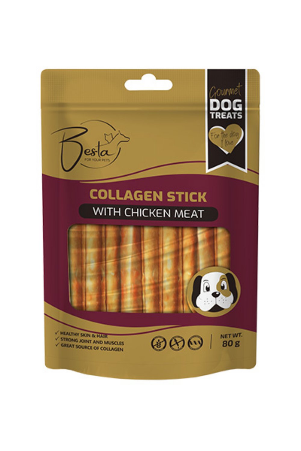 Besta stick kolagen I piletina 80g