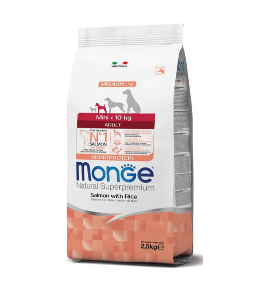 Monge Dog Mini Adult losos 2.5kg