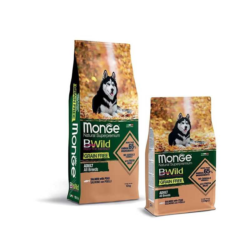 MGB 2.5kg Bwild Dog Grain Free Losos