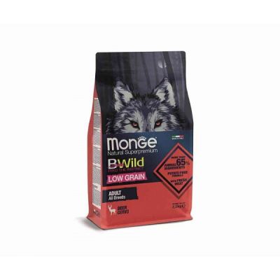 MGB 2.5kg Bwild Dog Low Grain Ad Jelen