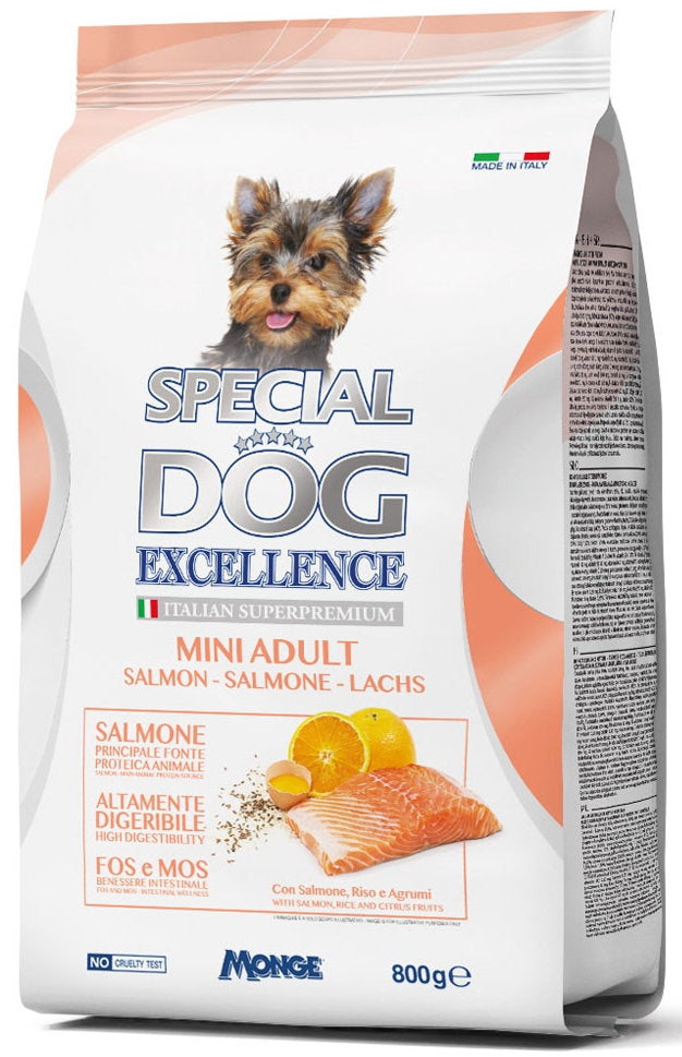 MGE 800gr Special Dog Excellence Mini Adult Hypoallergenic Losos