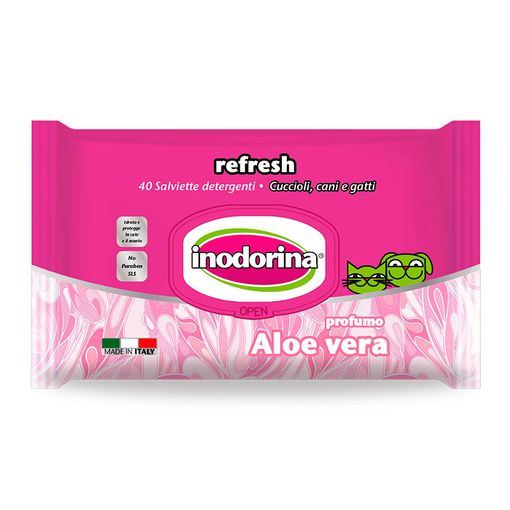 IN Vlažne maramice Refresh Aloe Vera 40 kom