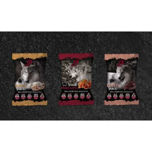 ALPHA SPIRIT SNACKS TURKEY 50G
