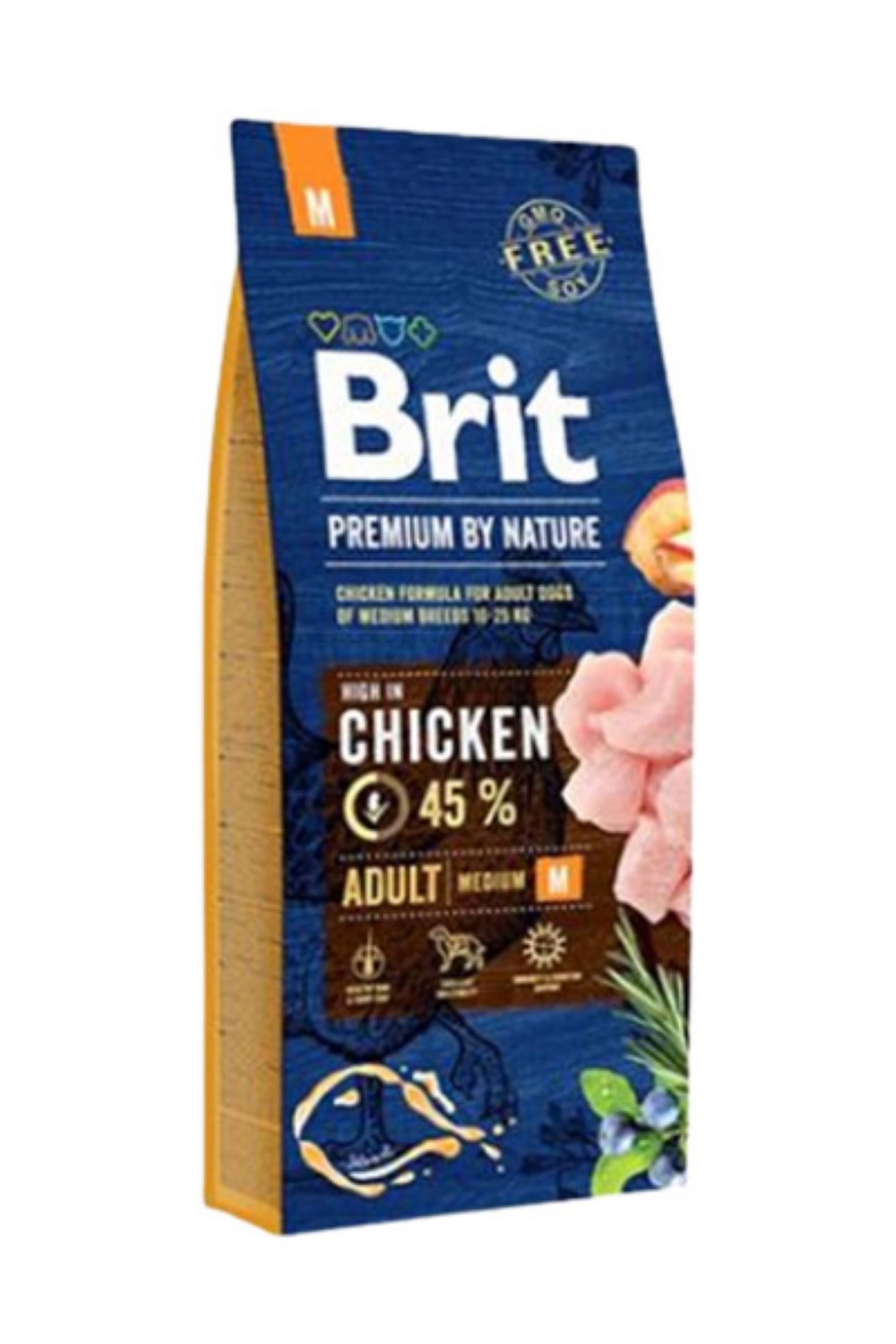 BRIT ADULT M 15KG