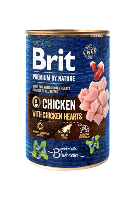 Brit PND konzerva piletina sa srcima 400 g
