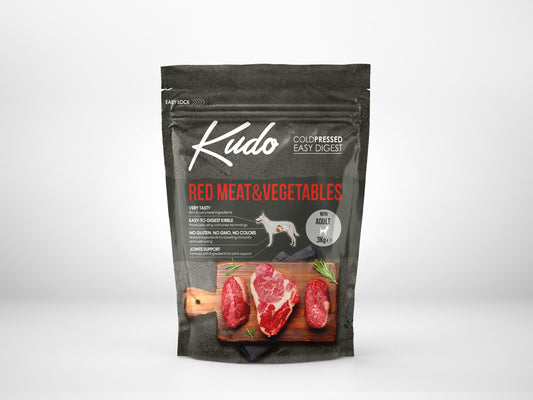 KU 3kg Kudo Crveno Meso & Povrce Mini Adult