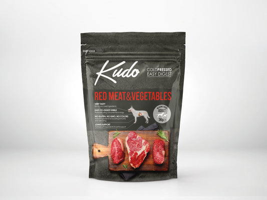 KU 3kg Kudo Crveno Meso & Povrce Medium Maxi Adult