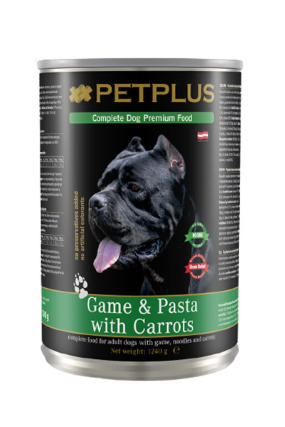 PetPlus divljac,nudle,sargarepa 1240g