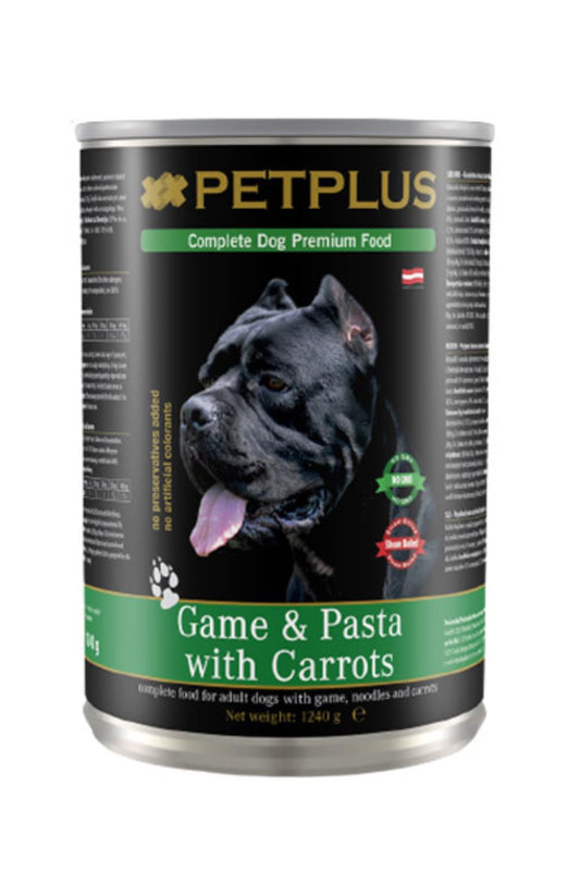PetPlus divljac,nudle,sargarepa 1240g